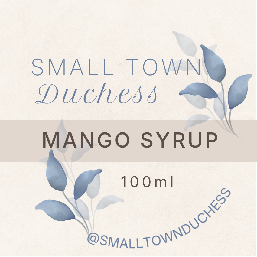 [Pantry] Fruit Syrups
